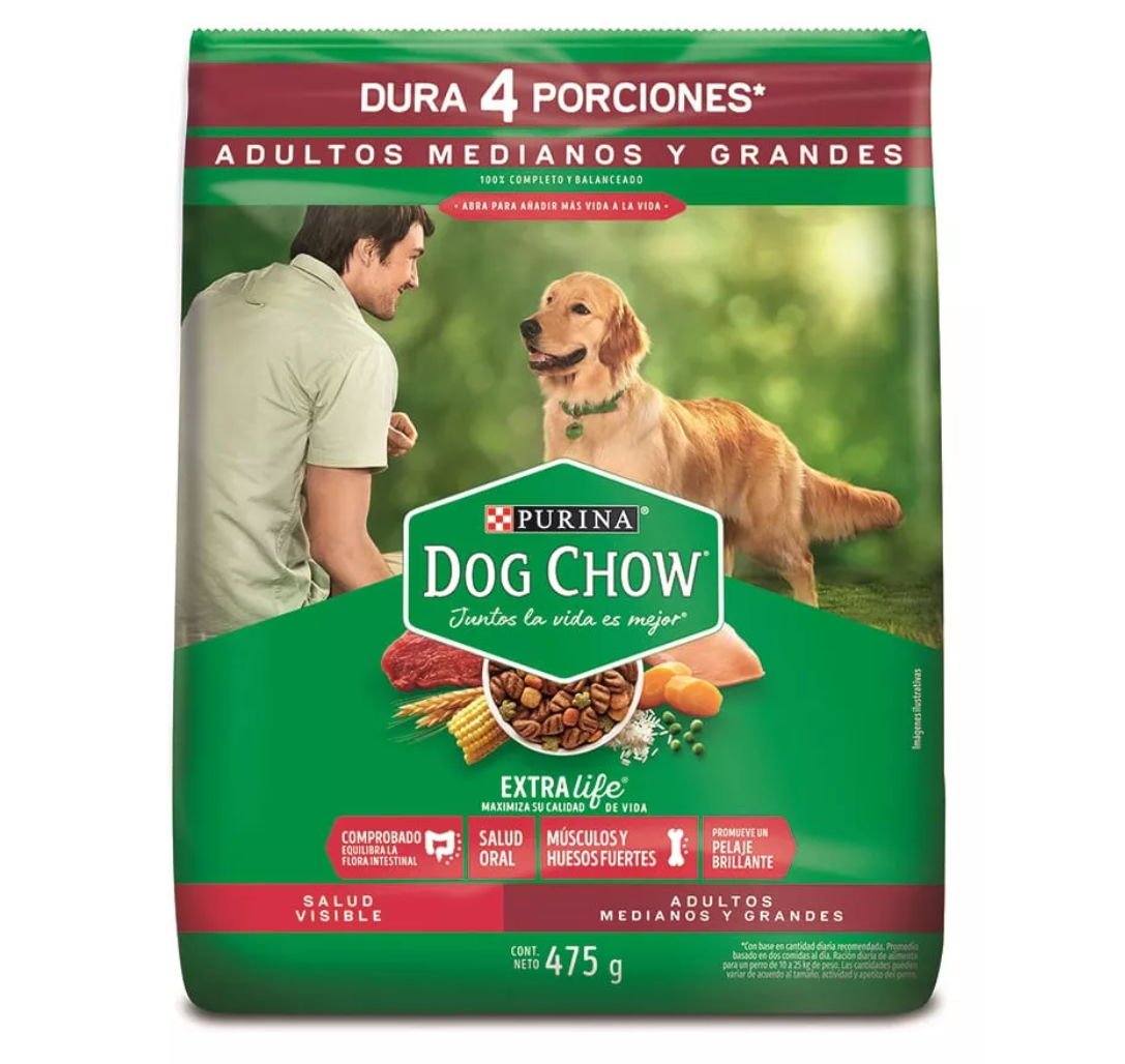 Dog Chow Salud Visible Adulto Mediano Y Grande