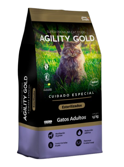 Agility gold gatos esterilizados