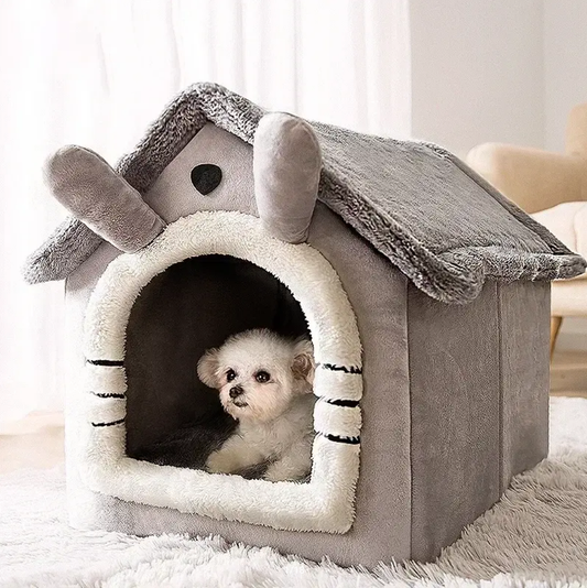 Casa plegable para gatos y perros