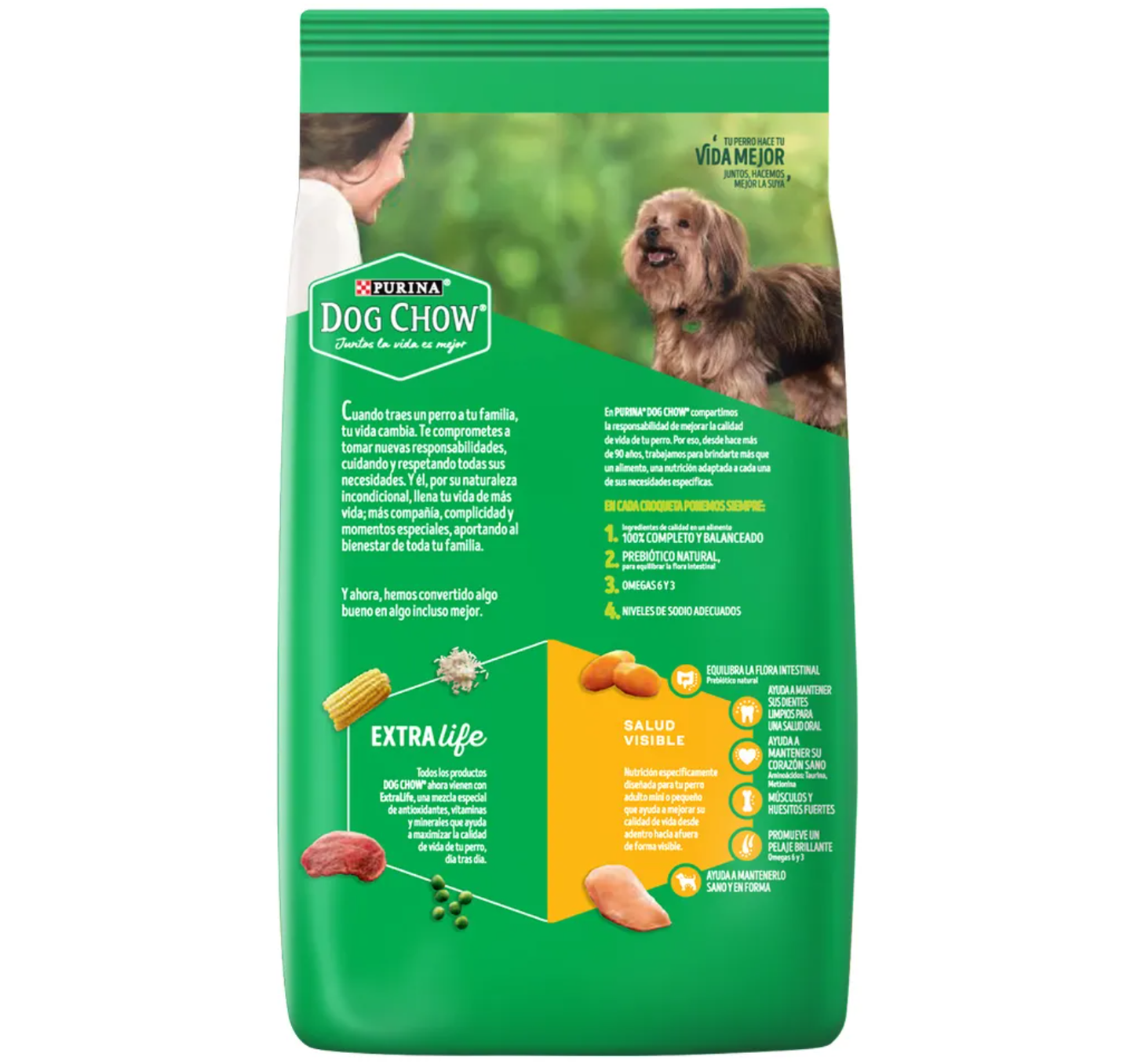 Dog Chow - Salud Visible Adultos Minis Y Pequeños