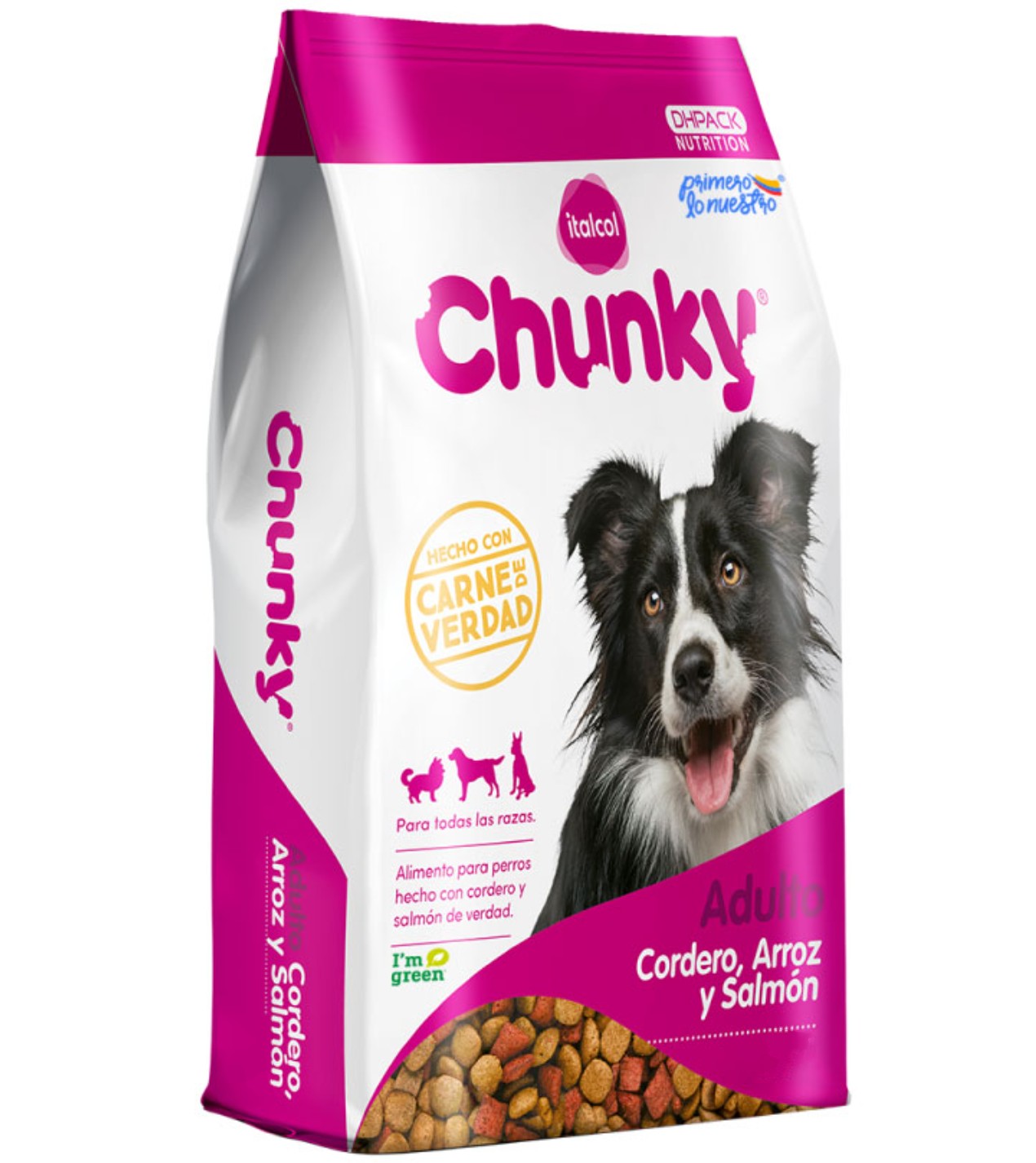 Chunky - Cordero Arroz Y Salmón Adulto