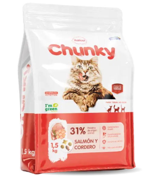 Chunky - Gatos Salmon Cordero