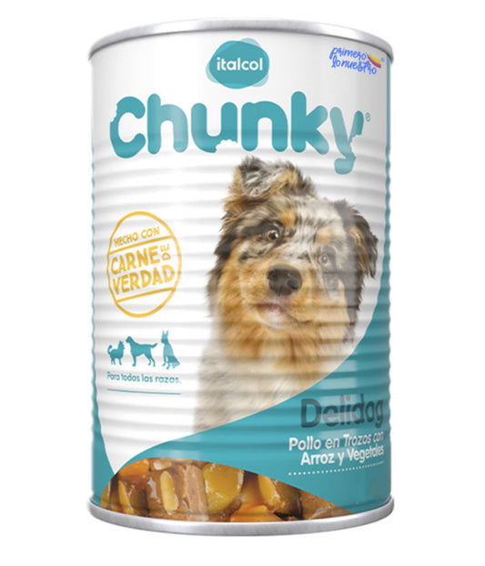 Chunky Delidog en lata