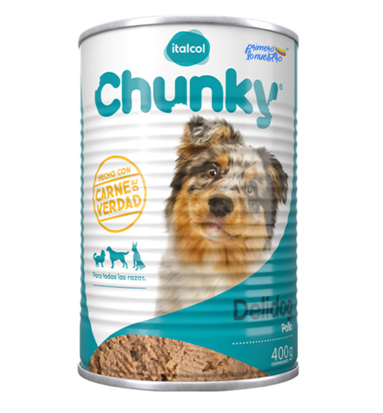 Chunky Delidog en lata