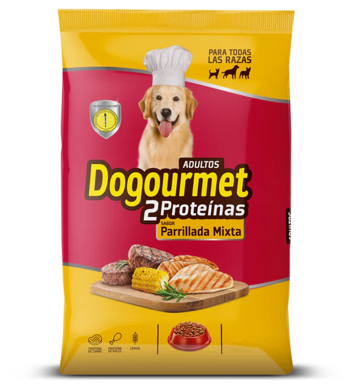 Dogourmet- Alimento sabor Parrillada mixta